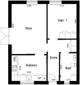 Visual presentation of the listing