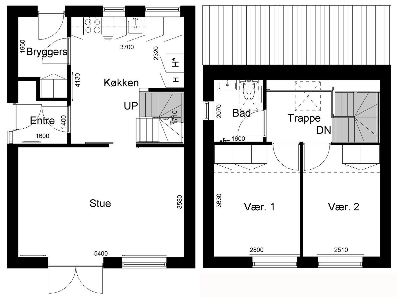 Visual presentation of the listing