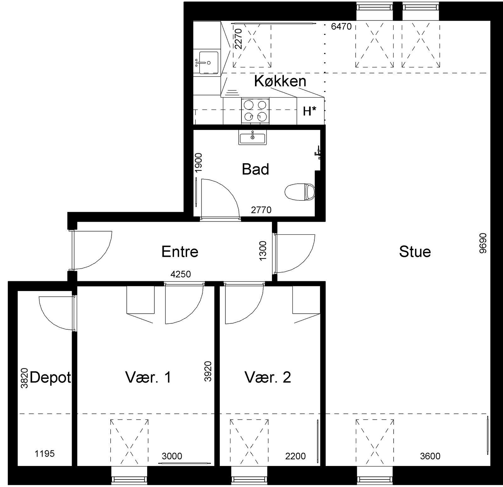 Visual presentation of the listing