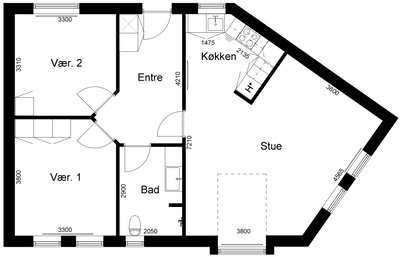 3-værelses townhouse i Vinderup - Gl Landevej, Vinderup - 4