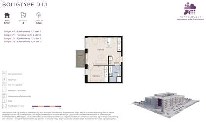 Visual presentation of the listing