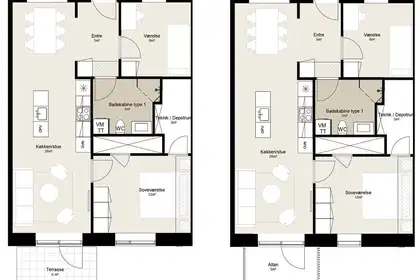 Visual presentation of the listing