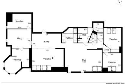 Visual presentation of the listing