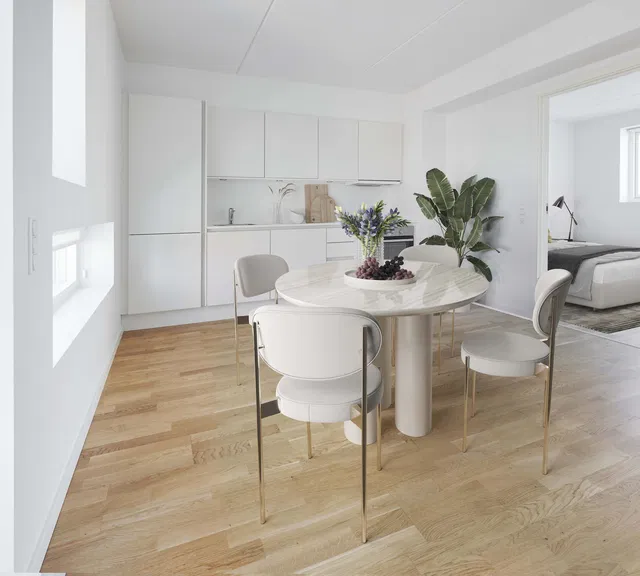 apartment Modern 3-room apartment with balcony close to Aarhus C