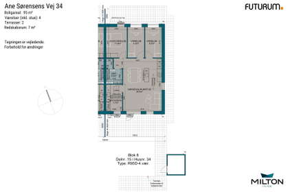 Visual presentation of the listing