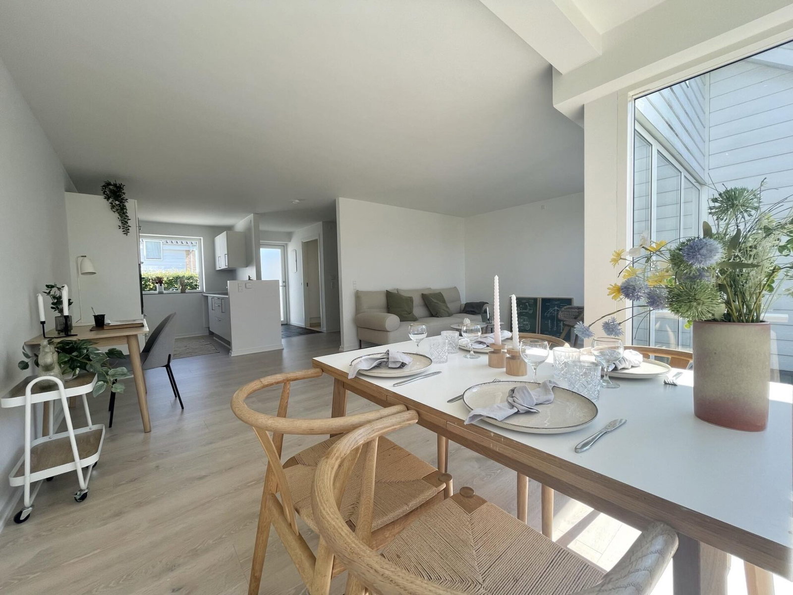 townhouse Modern terraced house with smart layout and scenic location in Hedensted