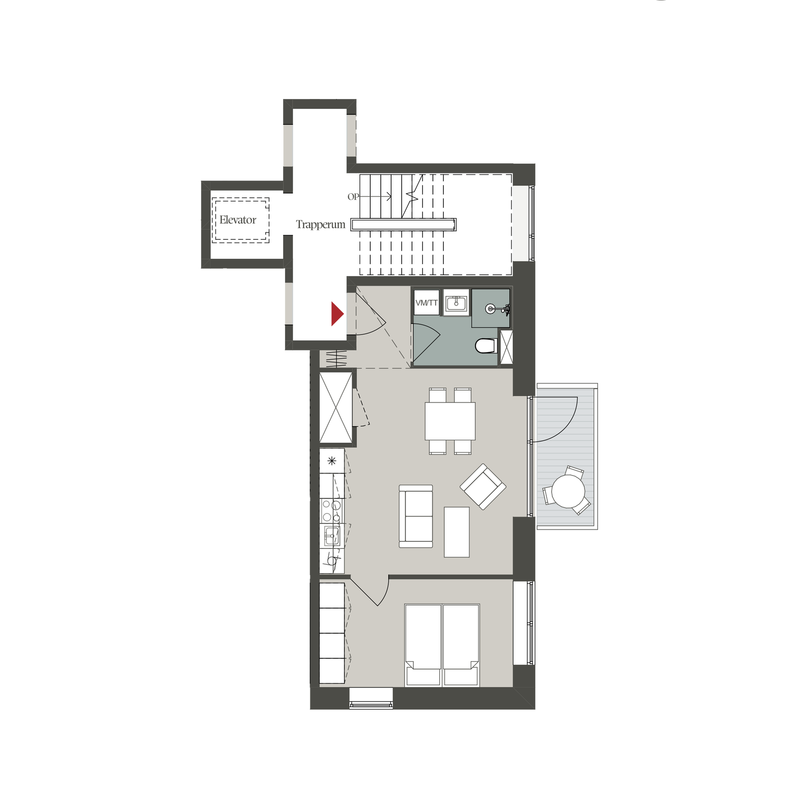 Visual presentation of the listing