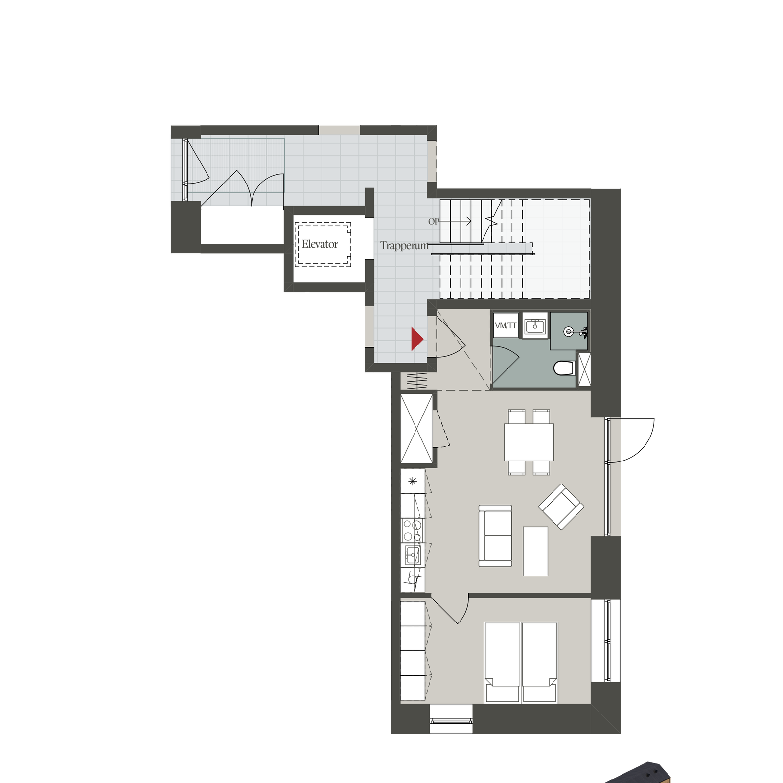 Visual presentation of the listing