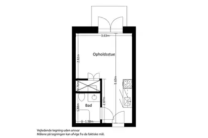 Visual presentation of the listing