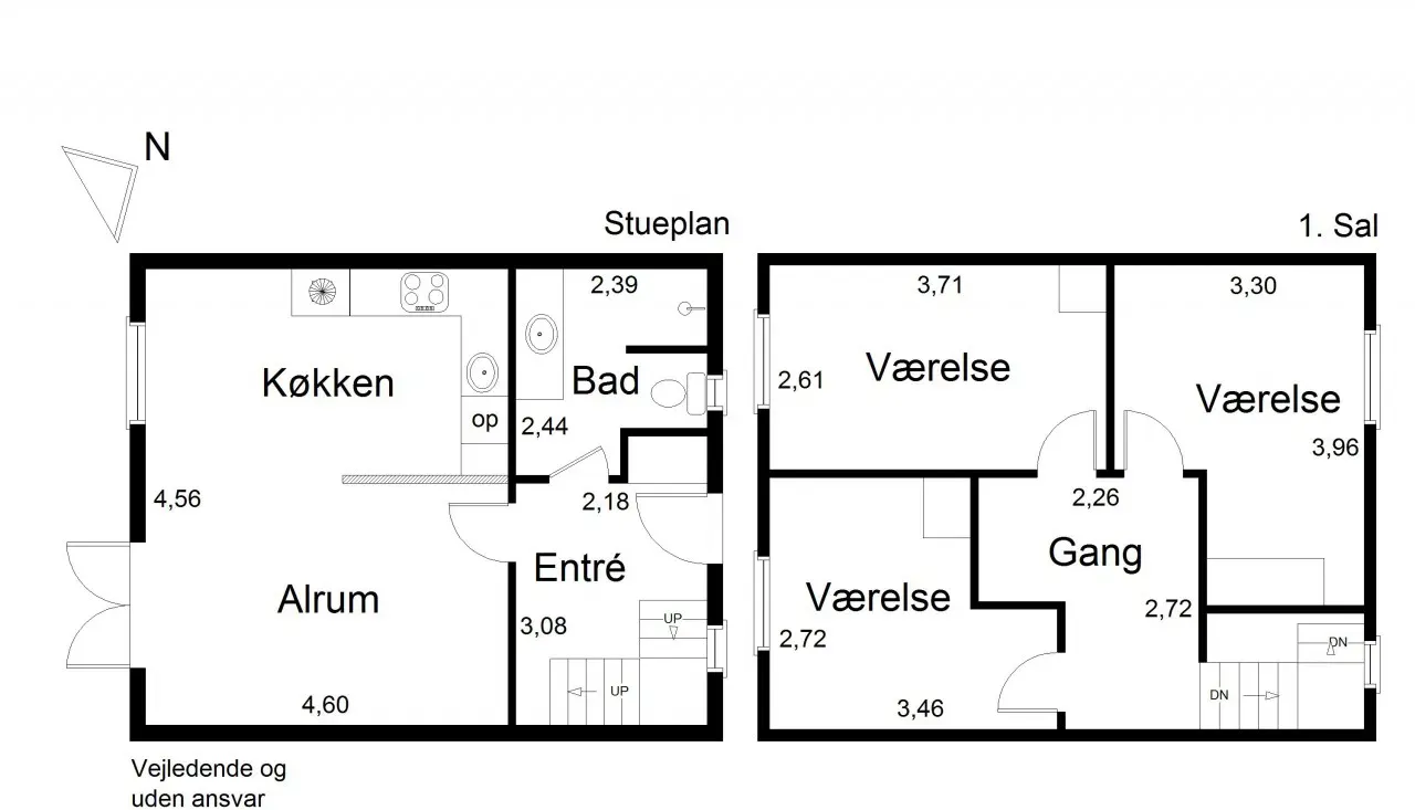 Visual presentation of the listing