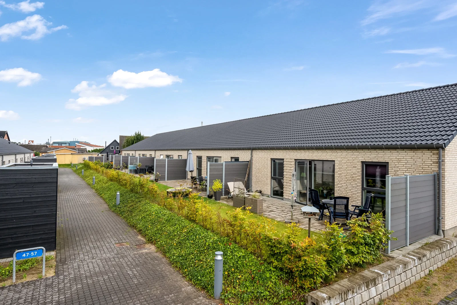 Visual presentation of the listing