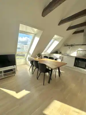 apartment Eksklusiv taglejlighed med udsigt udover Aalborg og Limfjorden!