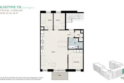 Visual presentation of the listing
