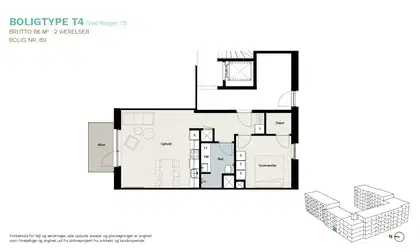 Visual presentation of the listing