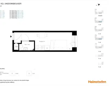 Visual presentation of the listing