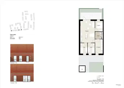 Visual presentation of the listing
