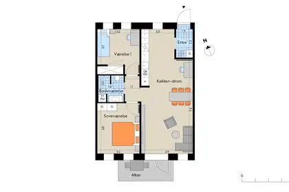 Visual presentation of the listing