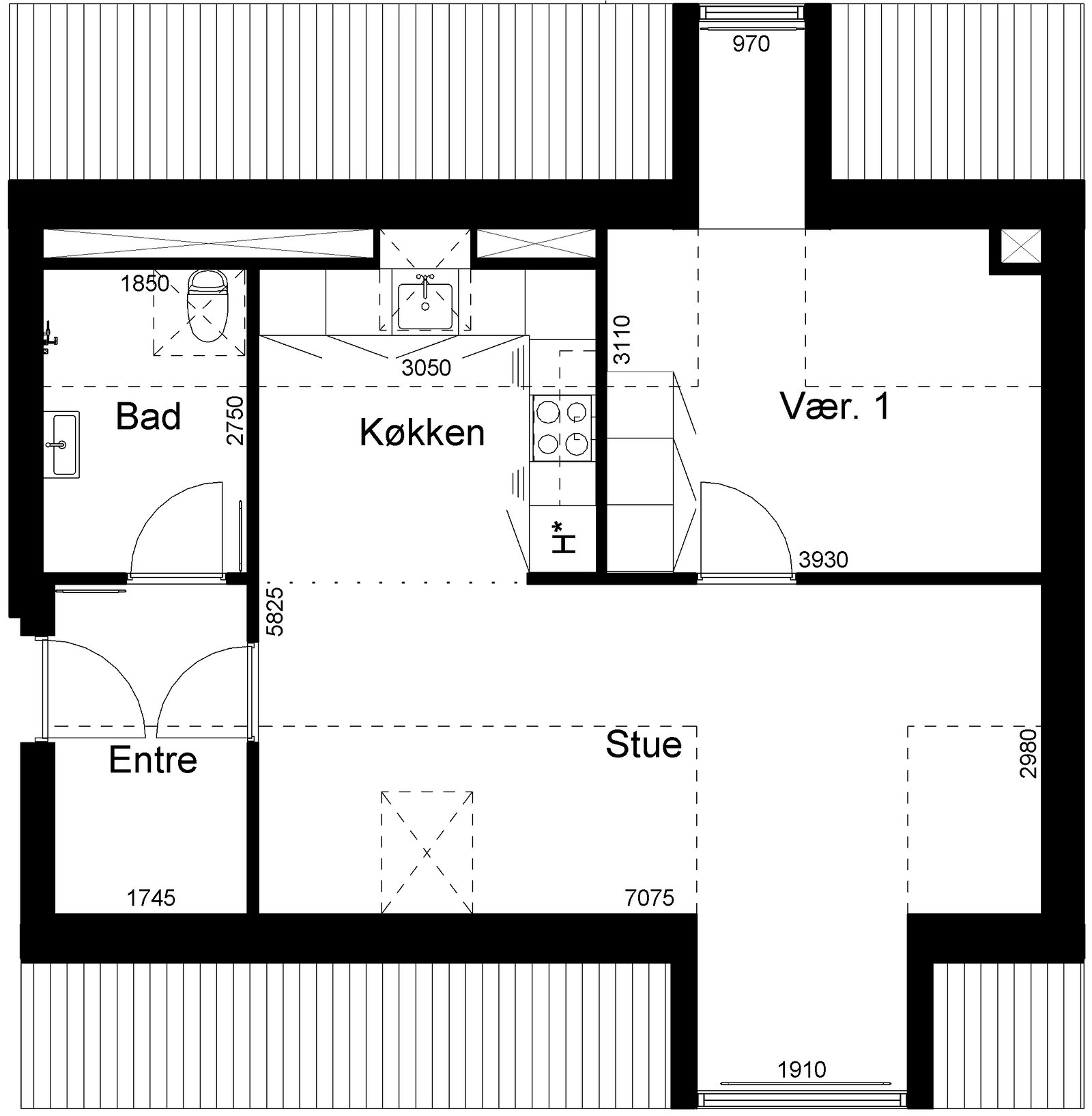 Visual presentation of the listing