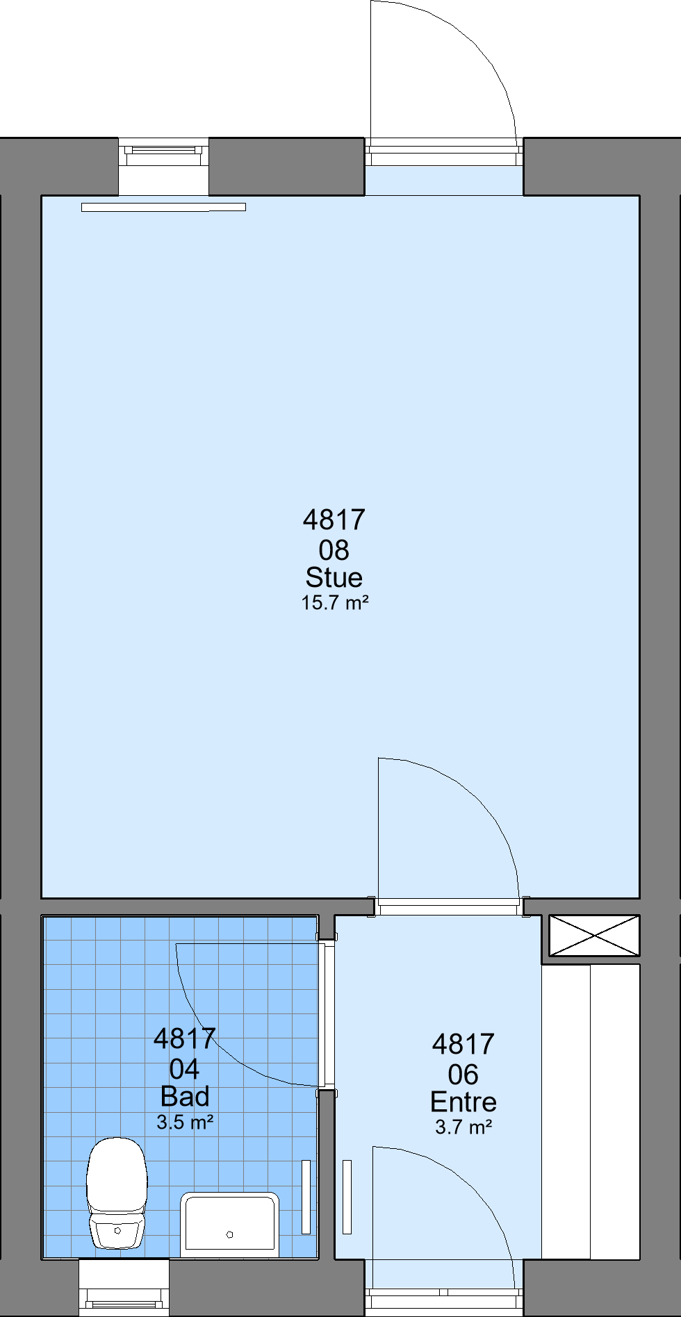Visual presentation of the listing