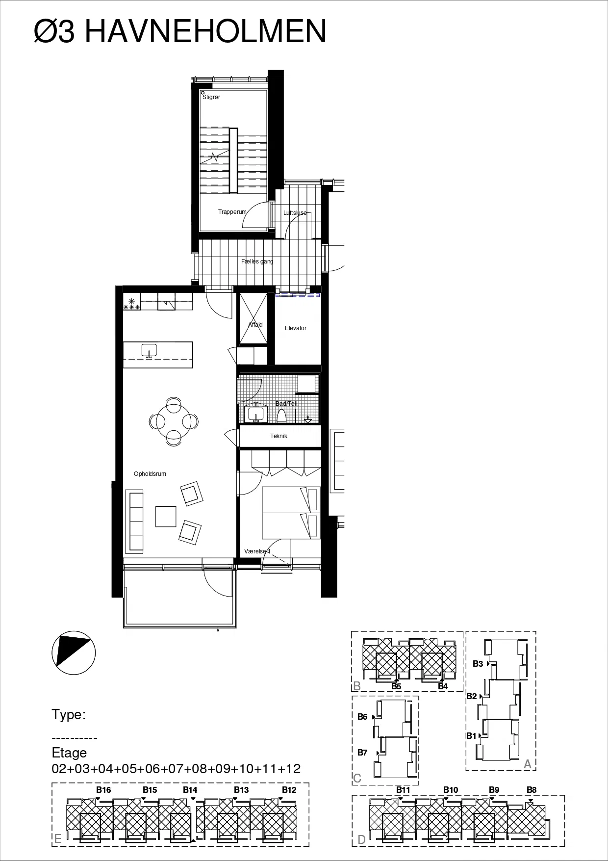 Visual presentation of the listing