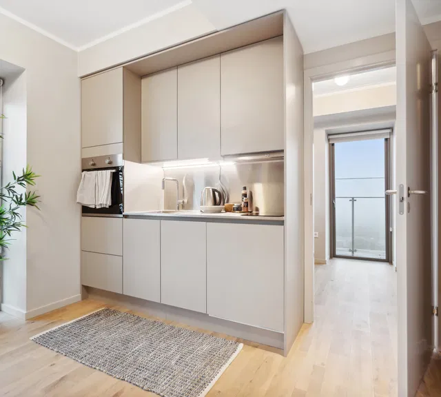 apartment Lys 2-værelses lejlighed med to altaner i Aarhus