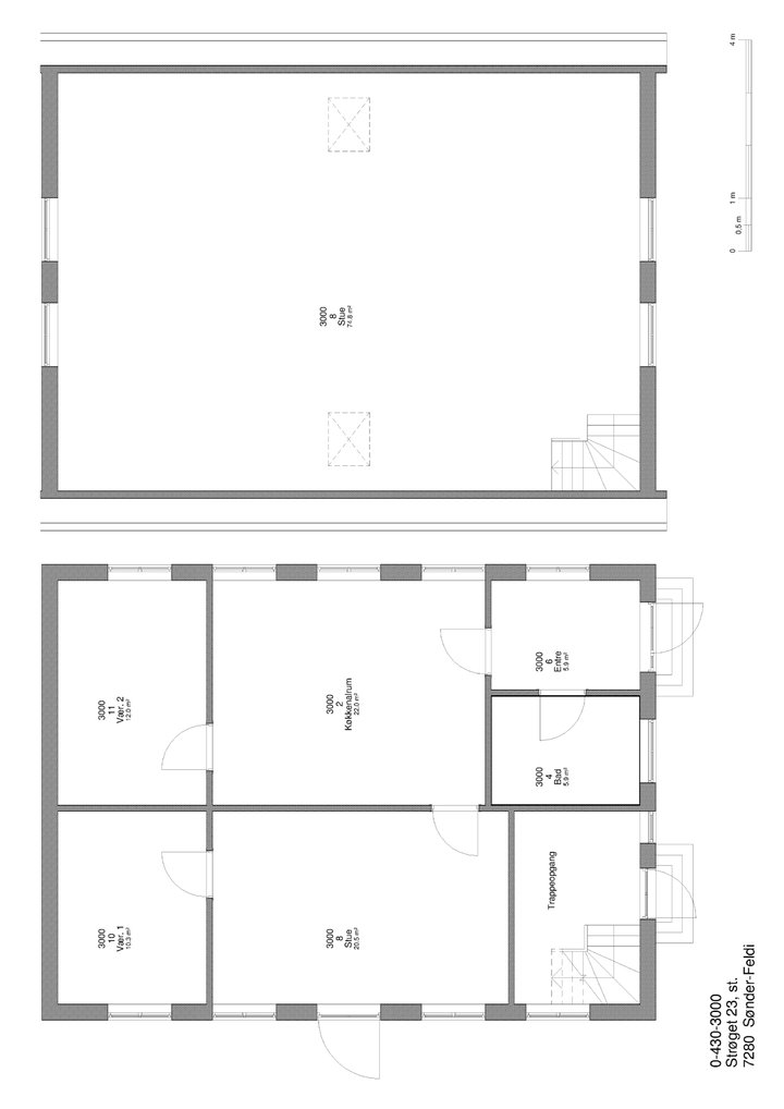 Rækkehus med egen have og gode faciliteter - Strøget, Sønder Felding - 0