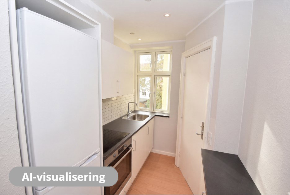 Bright 2-room apartment in Aalborg city centre