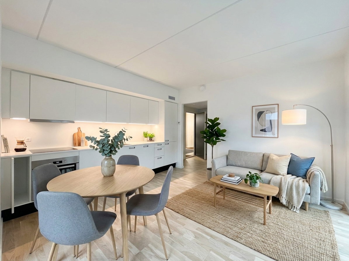 Visual presentation of the listing