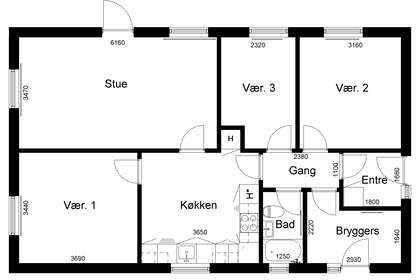 Visual presentation of the listing
