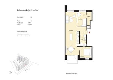 Visual presentation of the listing