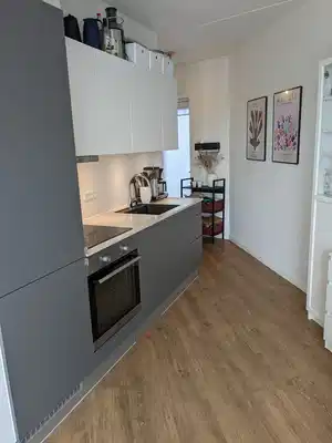apartment Moderne 2-værelses nær Aarhus C i grønne omgivelser