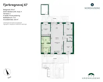 Visual presentation of the listing