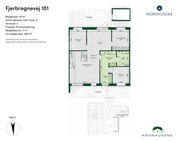 Visual presentation of the listing