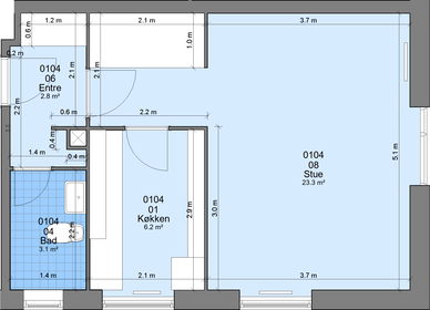 Visual presentation of the listing