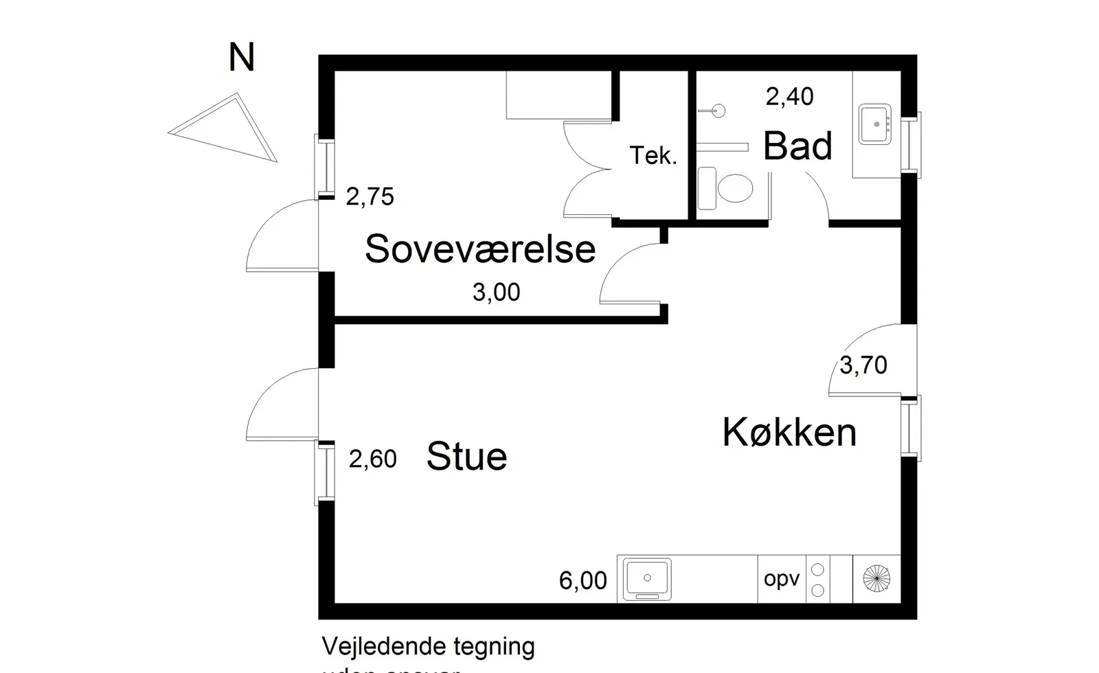 Visual presentation of the listing