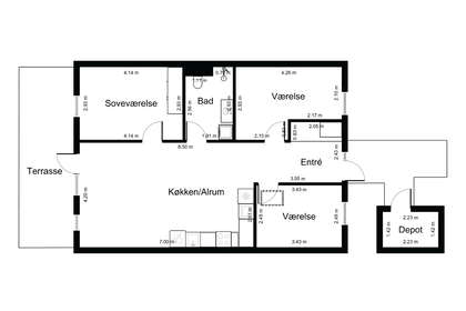 Visual presentation of the listing