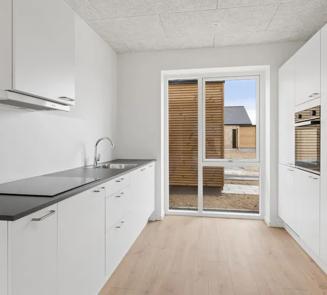 townhouse 2-værelses rækkehus med terrasse og gulvvarme