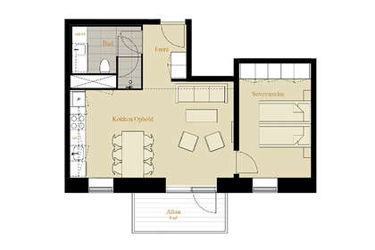 2-værelses lejlighed på 63 m² til leje i Nordhavn – Antwerpengade, 3. sal – billede 15