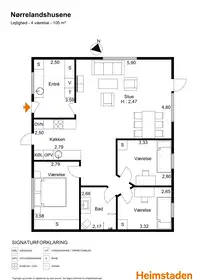 Visual presentation of the listing