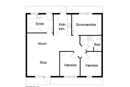 Visual presentation of the listing