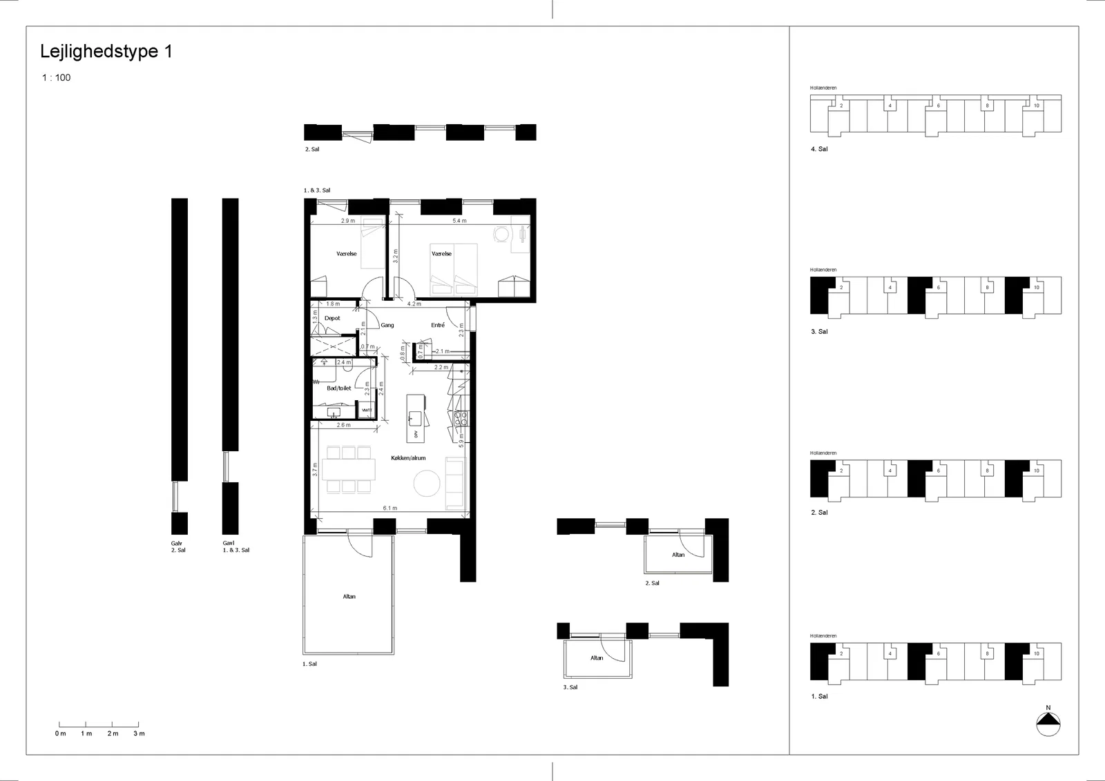 Visual presentation of the listing