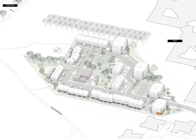 apartment Lejlighed i moderne bofællesskab
