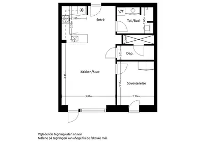 Visual presentation of the listing