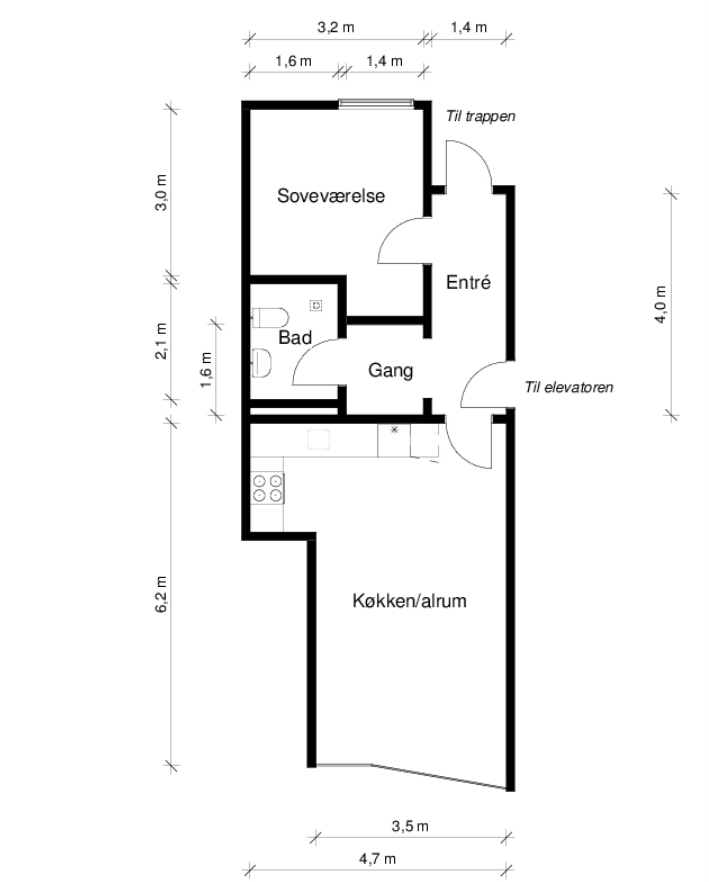 Visual presentation of the listing