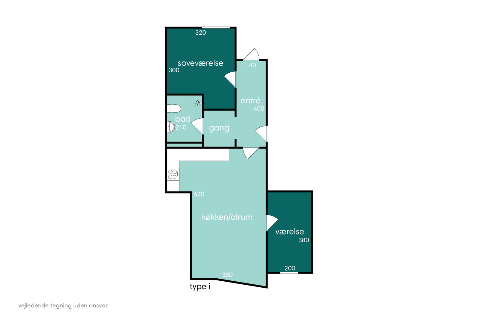Visual presentation of the listing
