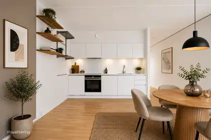 Visual presentation of the listing