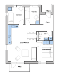 Visual presentation of the listing