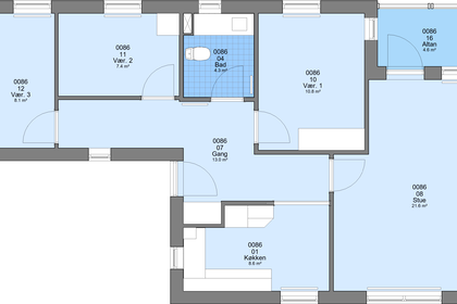 Visual presentation of the listing