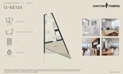 Visual presentation of the listing