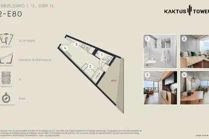 Visual presentation of the listing